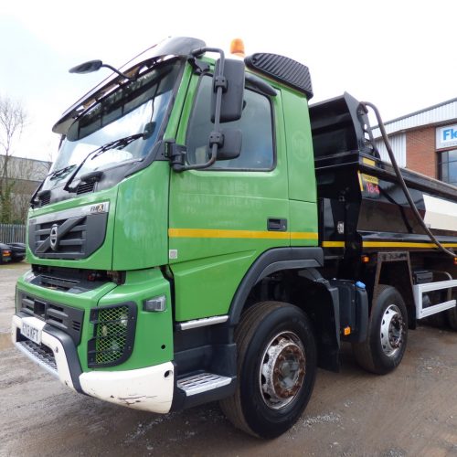 VOLVO FMX EURO 5, 8X4 STEEL TIPPER – 2014 – BT63 KKC - Walker Movements