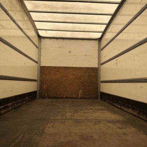 MAN TGL 7.150 Tonne GRP Box Van Trailer Interior View