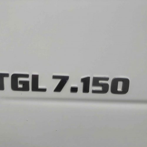 MAN TGL 7.150 Tonne GRP Box Van Make Badge