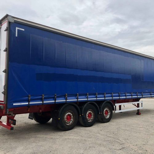 Box trailer for truck